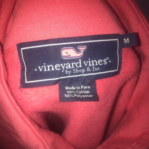 Vineyard Vines Quarter Zip Whale Pullover - Picture 5 of 5